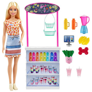 Barbie Smoothie Bar Playset with Blonde Barbie Doll