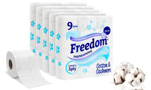 Load image into Gallery viewer, 45 Rolls of Freedom Three-Ply Toilet Paper