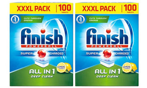 Finish Powerball All-in-One Deep Clean Dishwasher Tablets XXXL Packs