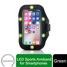 Load image into Gallery viewer, Aquarius LED Sports Armband for Smartphones