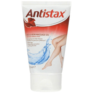 2x Antistax Leg & Vein Massage Gel Cooling Gel with Red Vine Leaf Extract, 125ml