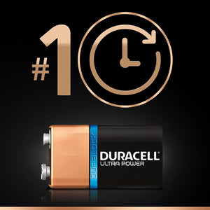 Duracell Ultra Power Alkaline MX1604 B1 Ultra Power 9V - One Pack