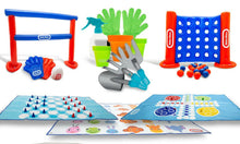 Load image into Gallery viewer, Little Tikes Kids Fun Play Activity Indoor &amp; Outdoor Games Set