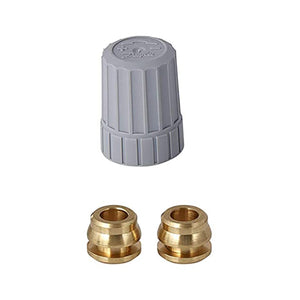 Danfoss RAS-D2 TRV Combi Sensor Set Chrome Sensor Chrome Straight, 10/15 mm