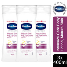 Load image into Gallery viewer, Vaseline Intensive Care Body Lotion, 3 Pack, 400ml