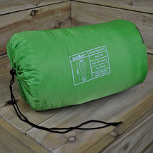 Load image into Gallery viewer, Summit Mummy Therma Sleeping Bag 250gsm For Camping FestivalHoliday Hiking Green