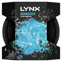 Load image into Gallery viewer, 8 Pack of Lynx Manwasher 2-Sided Shower Tool For A Better Clean &amp; Smell Ready