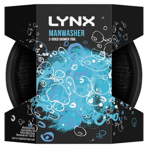 8 Pack of Lynx Manwasher 2-Sided Shower Tool For A Better Clean & Smell Ready