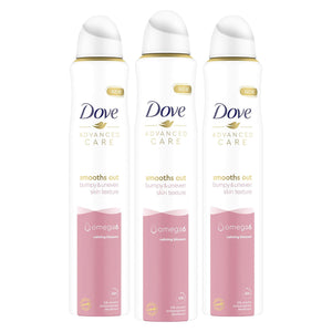 3xof200ml Dove Advanced Care Anti-Perspirant Deodorant, Choose Your Fragrance