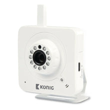 Load image into Gallery viewer, Konig Enhanced Indoor Plug-and-Play IP camera, White