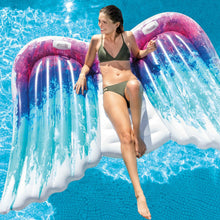 Load image into Gallery viewer, Intex Pool Float Inflatable Angel Wings Mat Lounger with Handles 251 x 160 cm