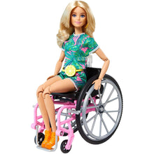 Load image into Gallery viewer, Barbie Doll #165 Blonde with Wheelchair and Ramp