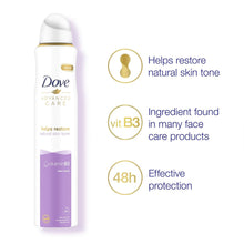 Load image into Gallery viewer, 3xof200ml Dove Advanced Care Anti-Perspirant Deodorant, Choose Your Fragrance