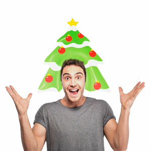 Inflatable Christmas Head - Tree