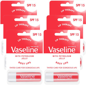 6x of 4gm Vaseline Lip Therapy Moisture Balm Sticks, Choose your Fragrance