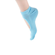 Load image into Gallery viewer, Flo Fashion Women&#39;s Full Toe Non-Slip Grip Yoga Sports Socks Sky Blue