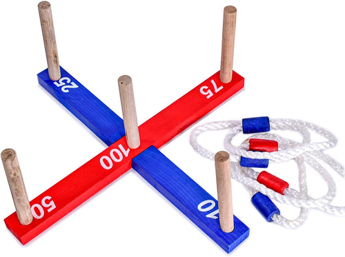 Jumbo-Sized Family Garden Outdoor Summer Games - Quoits