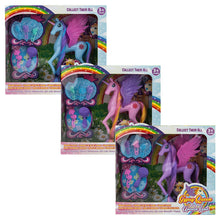 Load image into Gallery viewer, Assorted 3 Colour Standing Unicorn With Jewellery &amp; Vanity Accessories10 x 20cm