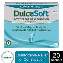 Load image into Gallery viewer, Dulcosoft Oral Solution Powder For Relief from Constipation, 20 Sachets