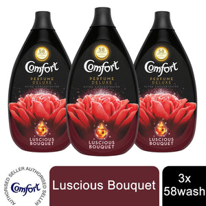 Comfort Fabric Conditioner Luscious Bouquet 58W 870 ml- Pack of 3