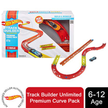 Load image into Gallery viewer, Hot Wheels Track Builder Unlimited Premium Curve Pack