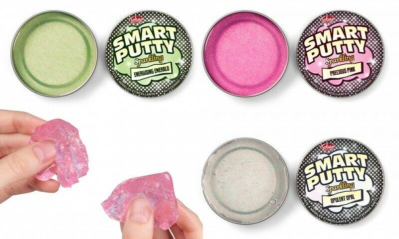 Tobar Sparkling Smart Putty, Assorted Colours