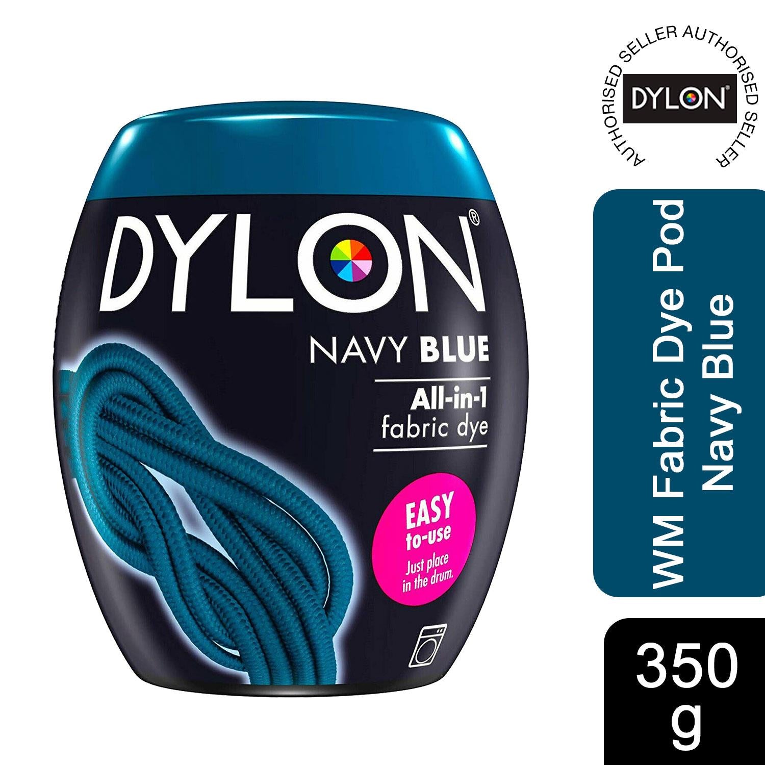 Dylon Fabric Dye, Navy Blue- 350g