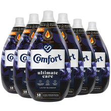 Load image into Gallery viewer, 6x870ml Comfort Ultimate Care Lavish Blossom Concentrated Fabric Conditioner58W