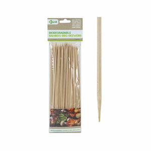 PMS Eco Connection 10 Inch Disposable BBQ Bamboo Skewers 150Pcs