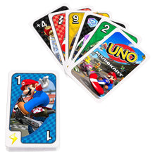 Load image into Gallery viewer, UNO Mario Kart Family Card Game