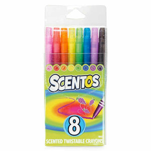 Tobar 22553 Scentos Twistable Crayons, Pack of 8