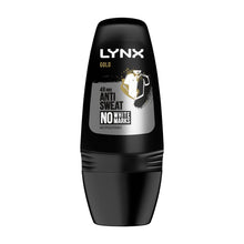 Load image into Gallery viewer, Lynx Gold 48-Hour Anti Sweat Anti-Perspirant Deodorant Roll-On For Men, 3x50ml