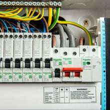 Load image into Gallery viewer, Schneider Electric Easy9 EZ9ESLR7R6CMCU Consumer Unit 7+6 2x100A RCD Main Switch