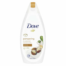 Load image into Gallery viewer, 6pk Dove ¼ Moisturising Cream Pampering Shea Butter &amp; Vanilla Body Wash, 450ml