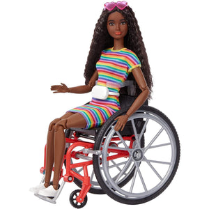 Barbie Doll #166 with Wheelchair and Ramp