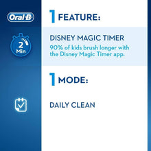 Load image into Gallery viewer, Oral-B Power Kids Electric Rechargeable Toothbrush Featuring Disney Princesses