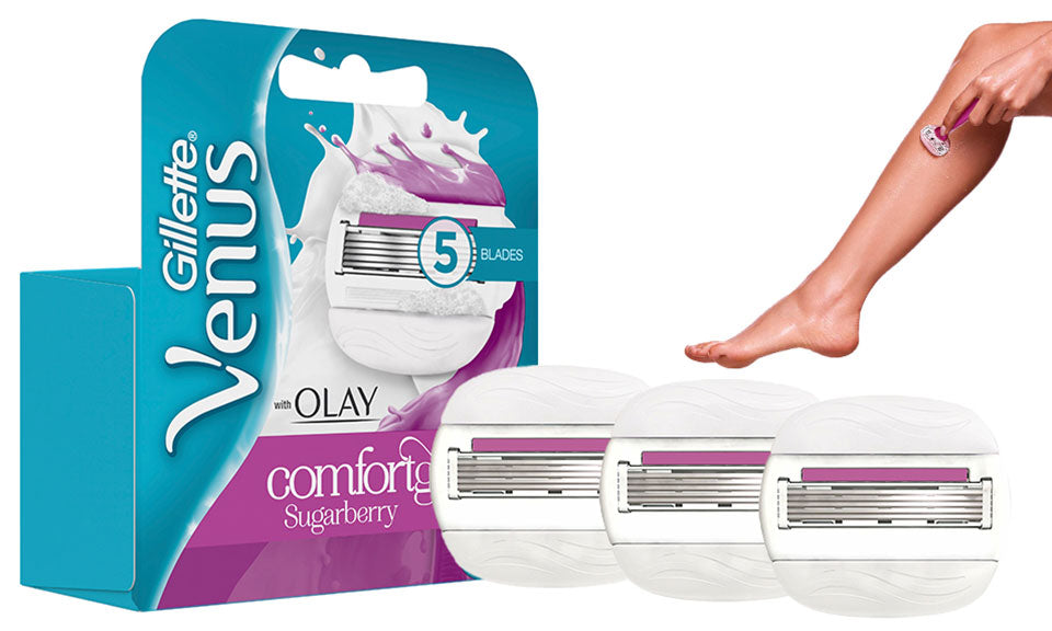 Gillette Venus and Olay Sugarberry Blades