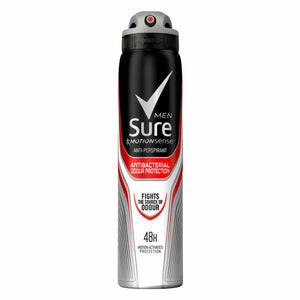 ﻿﻿Sure Men Anti-Perspirant 48 Hour Odour Protection Deodorant Spray, 6 Pack, 250ml