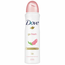 Load image into Gallery viewer, Dove Women Anti-Perspirant Deodorant Spray, Pomegranate &amp; Lemon, 6 Pack, 150ml