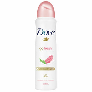 Dove Women Anti-Perspirant Deodorant Spray, Pomegranate & Lemon, 6 Pack, 250ml