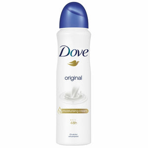 Dove Women Anti-Perspirant Deodorant Spray, Original, 6 Pack, 150ml