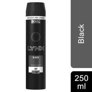 Lynx XXL 48-Hour Sweat Protection Anti-Perspirant & Fresh Deodorant, 6 Pack, 250ml