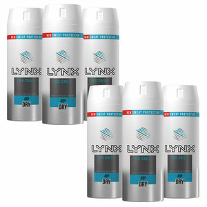 Lynx 48Hour Sweat Protection Anti-Perspirant Deodorant, 6 Pack: