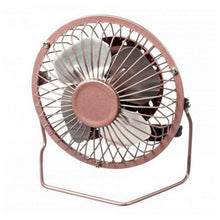 Load image into Gallery viewer, Status Portable Metal USB Mini Fan, 4 Inch: