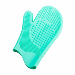 Envie Luxury 2 Way Brush Cleaning Glove - Green