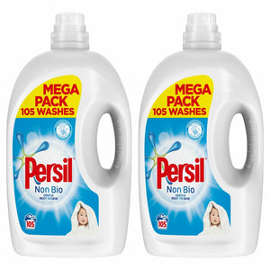Persil Liquid Washing Detergent, Bio/Non-Bio, 2 Pack of 105 Washes